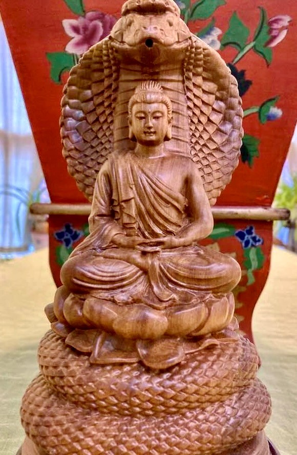 Buddha on Naga